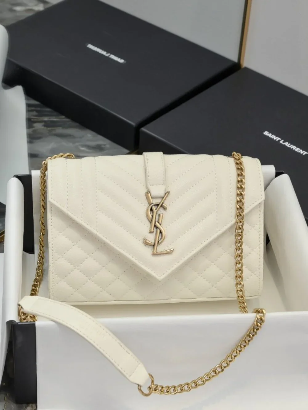 Saint Laurent Small Envelope Bag